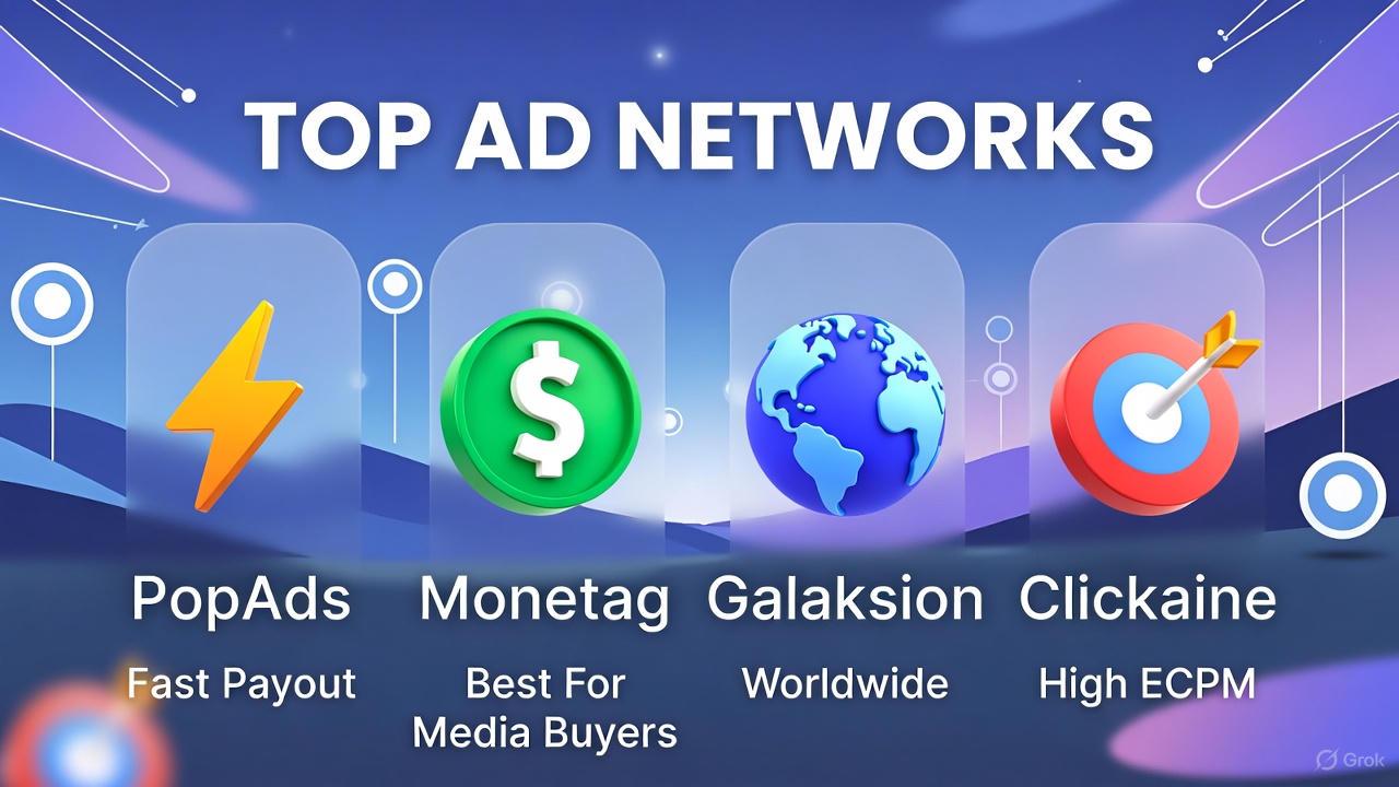 Best Ad Networks with Easy Approval and High CPM (From Good to Best)
